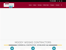Tablet Screenshot of moodyweiske.com